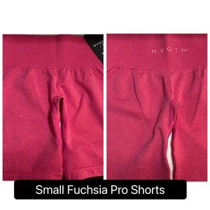 NVGTN Small Fuchsia Pro Shorts